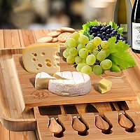 Mother's Day Gift Guide - Bamboo Charcuterie Serving Tray